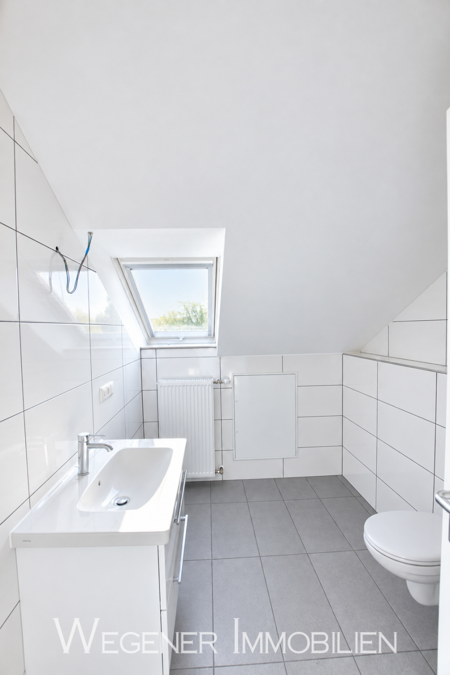 Duschbad mit Fenster Loft-Studio-Atelier M�nchen