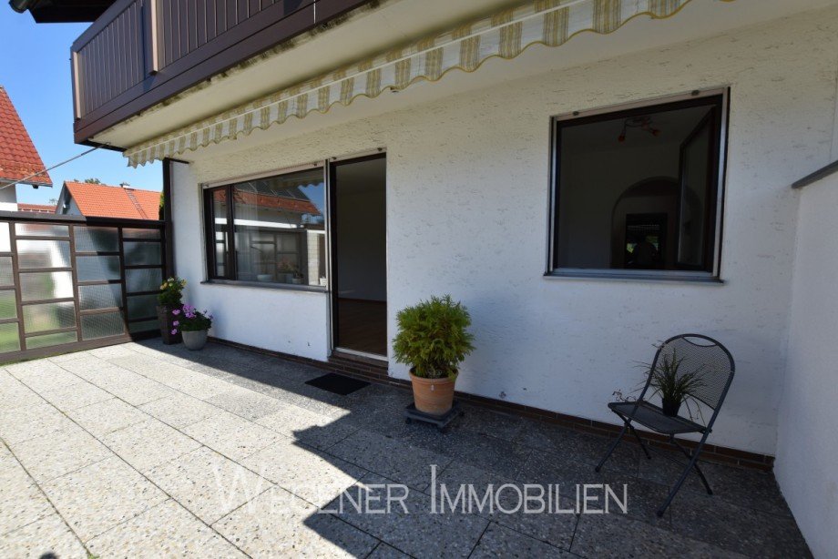 Terrasse Erdgeschosswohnung Haar
