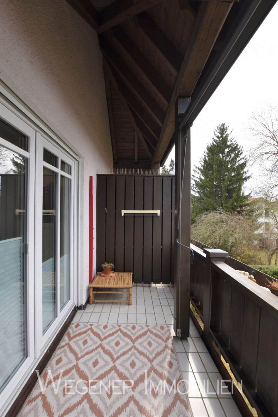 S�d-Balkon Dachgeschosswohnung M�nchen