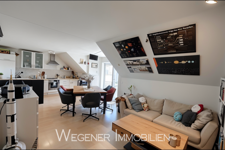 Wohnen- Dachgeschosswohnung M�nchen
