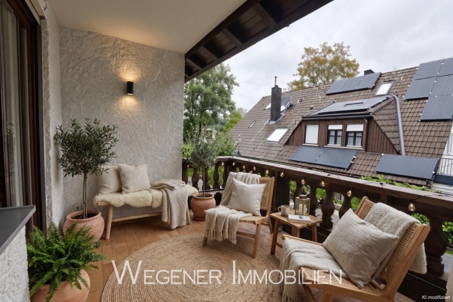Visu_Balkon Etagenwohnung M�nchen