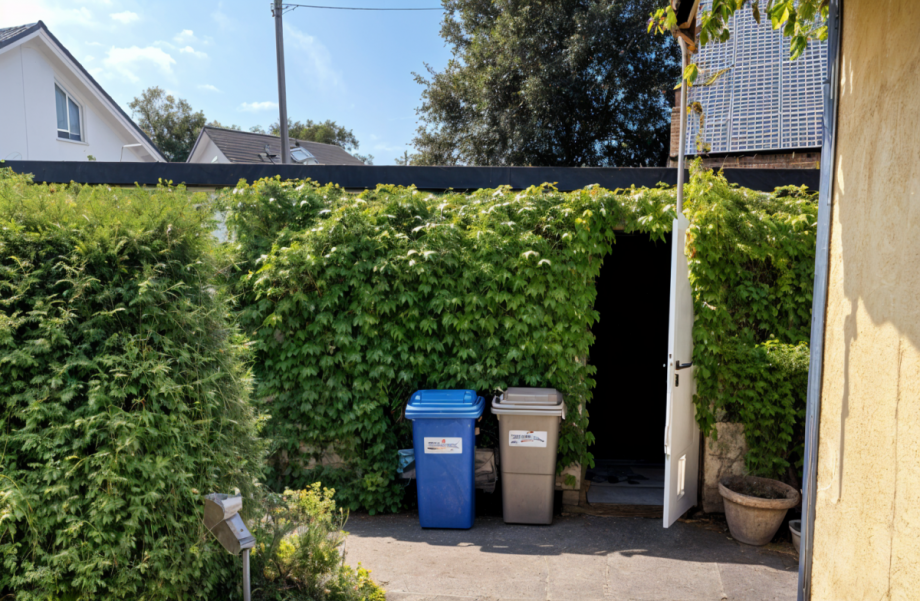 Zugang Garage Doppelhaush�lfte M�nchen