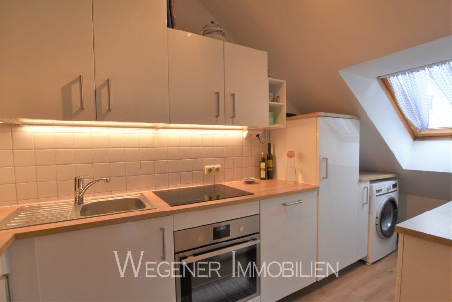 K�che mit WMA Dachgeschosswohnung M�nchen