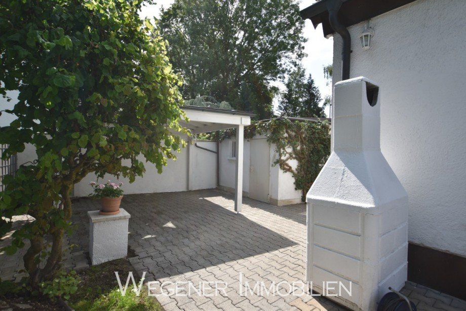 Grillecke Doppelhaush�lfte M�nchen