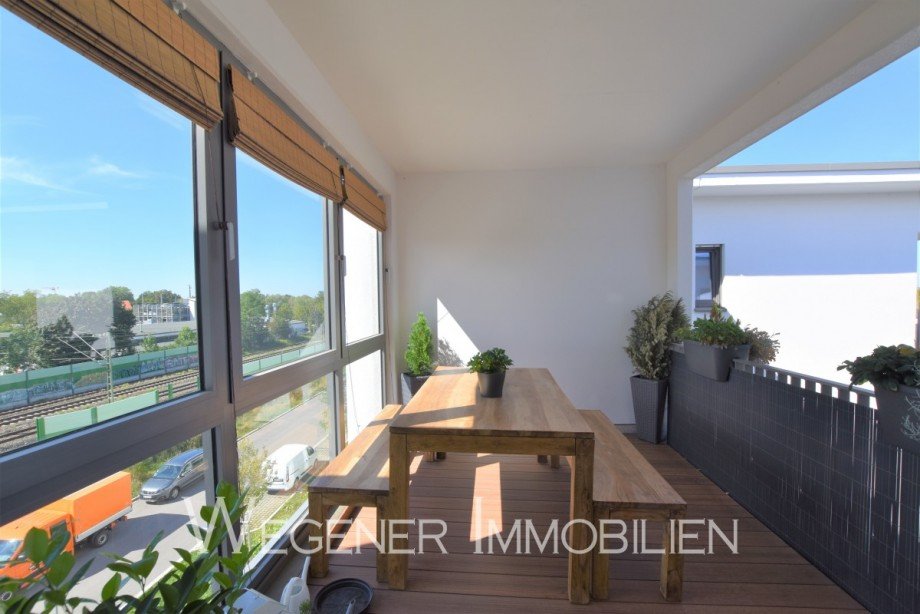 Loggia Dachgeschosswohnung Haar