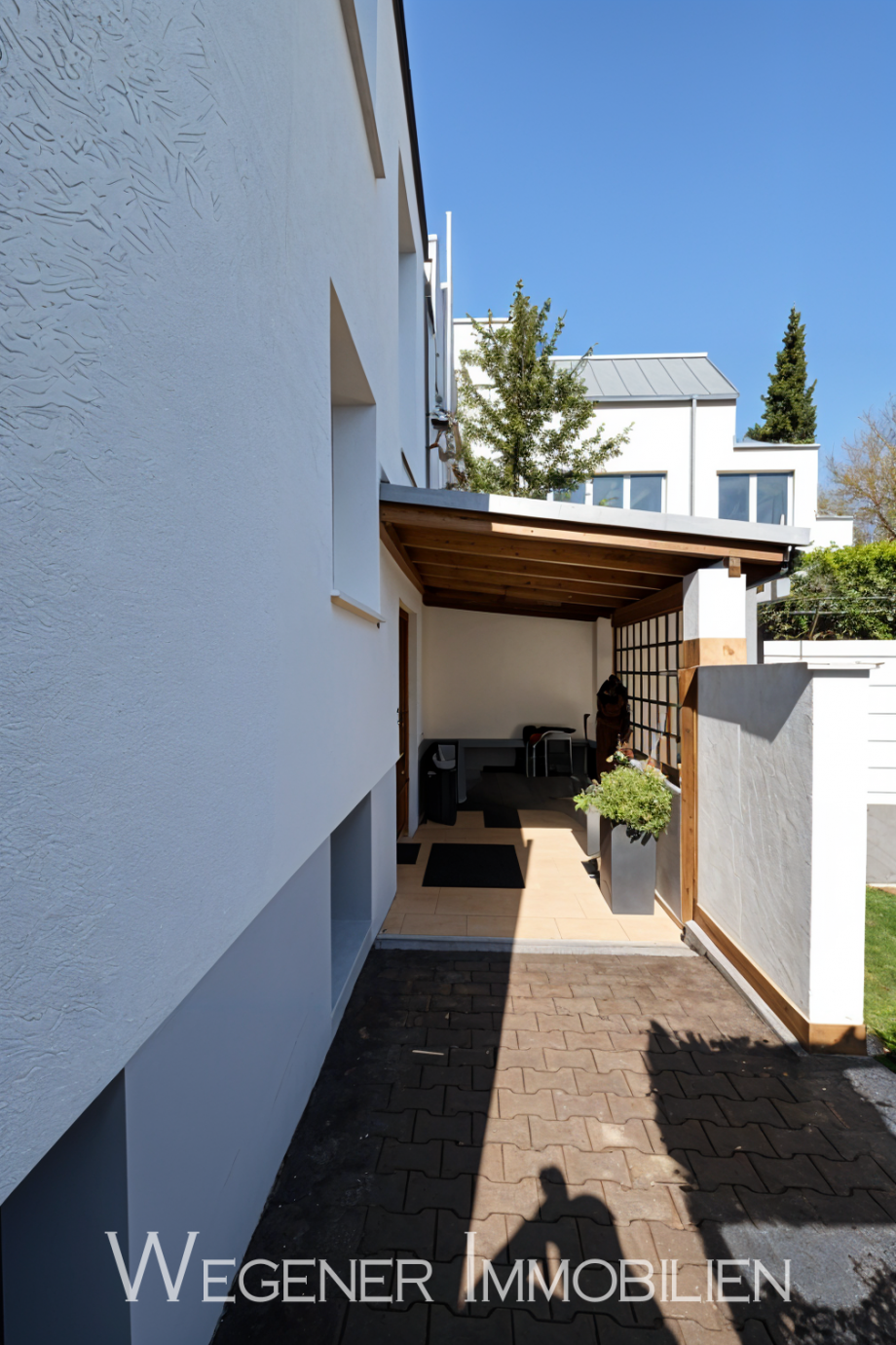 Eingang Terrassenwohnung M�nchen