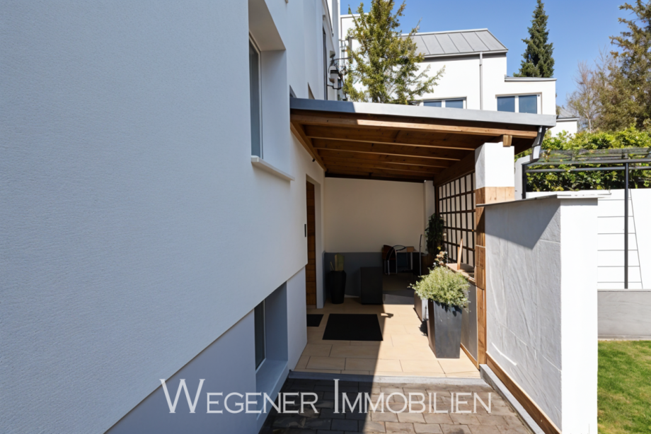 Eingang Terrassenwohnung M�nchen