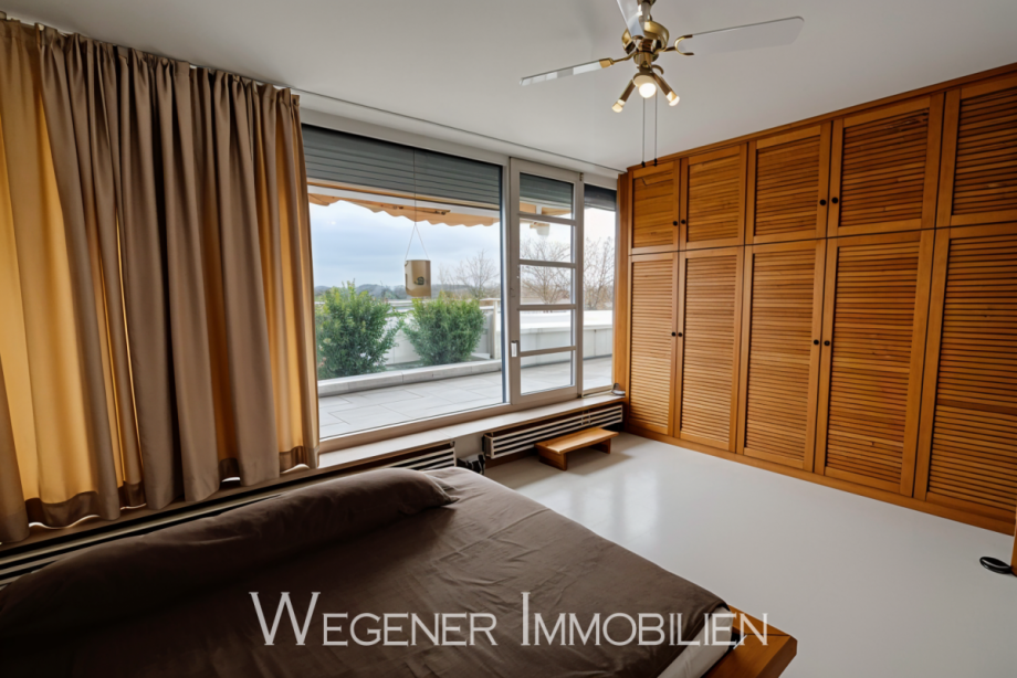 Schlafzimmer Dachgeschosswohnung Haar