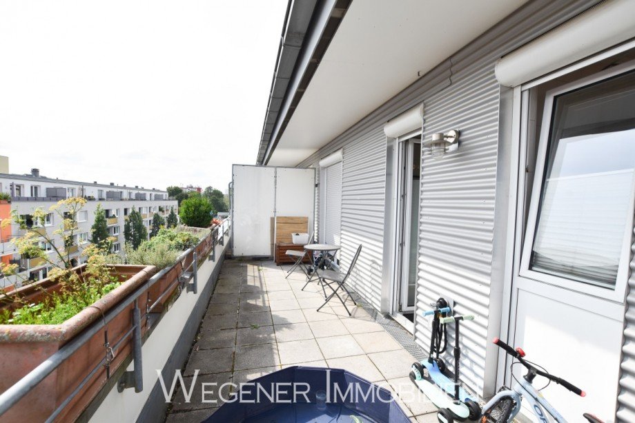 Ost-Terrasse Dachgeschosswohnung M�nchen