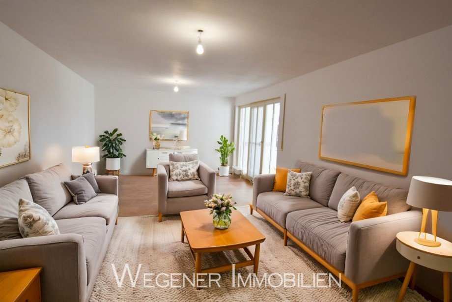 Visualisierung_WZ Etagenwohnung Markt Schwaben