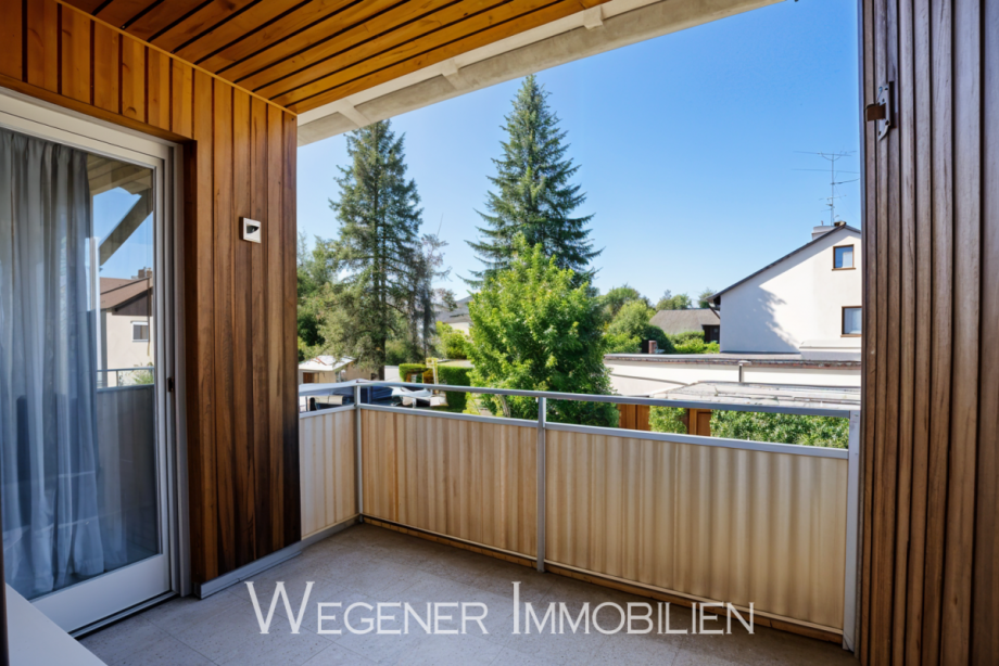 Balkon SZ / Kind Doppelhaush�lfte Neubiberg