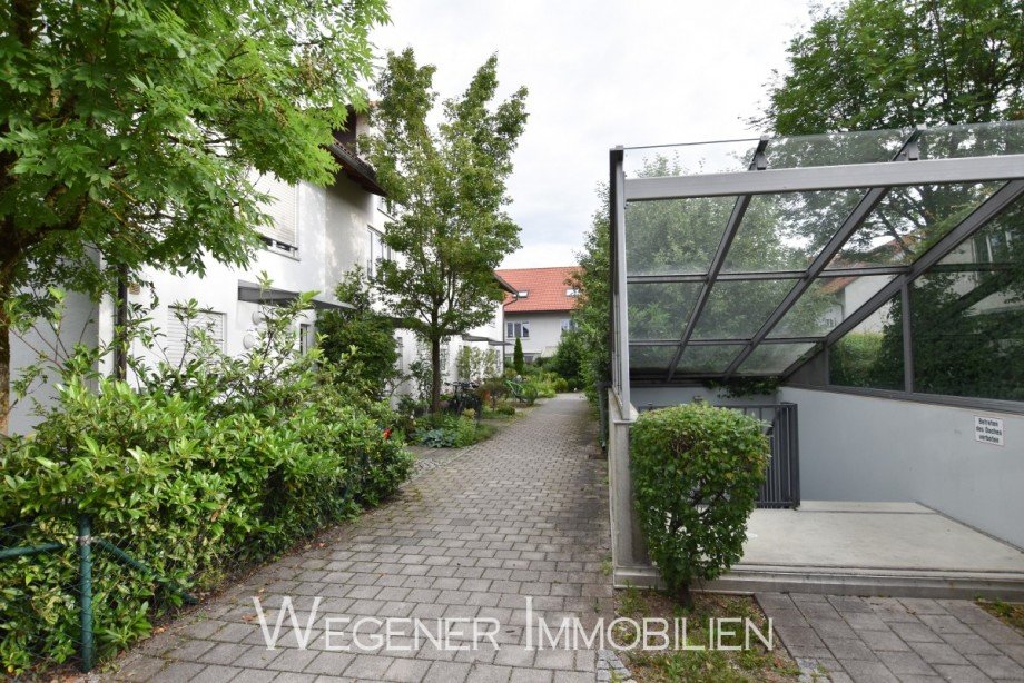 Ansicht Zugang TG Reihenmittelhaus Aschheim