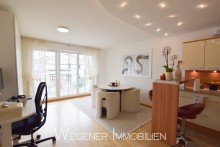 Essbereich - Arbeit *** Hervorragende 2,5 Zi-Maisonettewohnung mit Galerie und EBK in TOP Lage Waldtrudering! ***