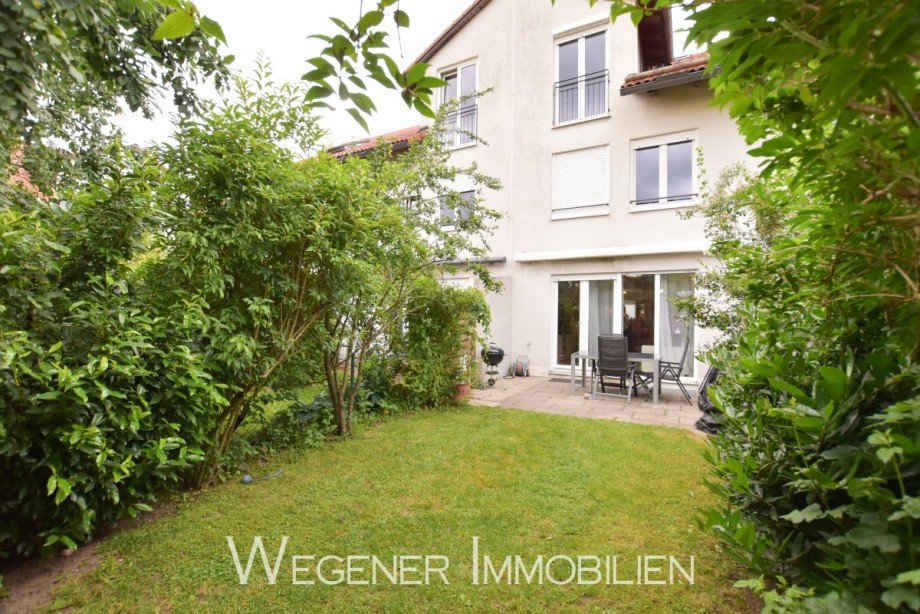 Garten und SW Terrasse Reihenmittelhaus Aschheim