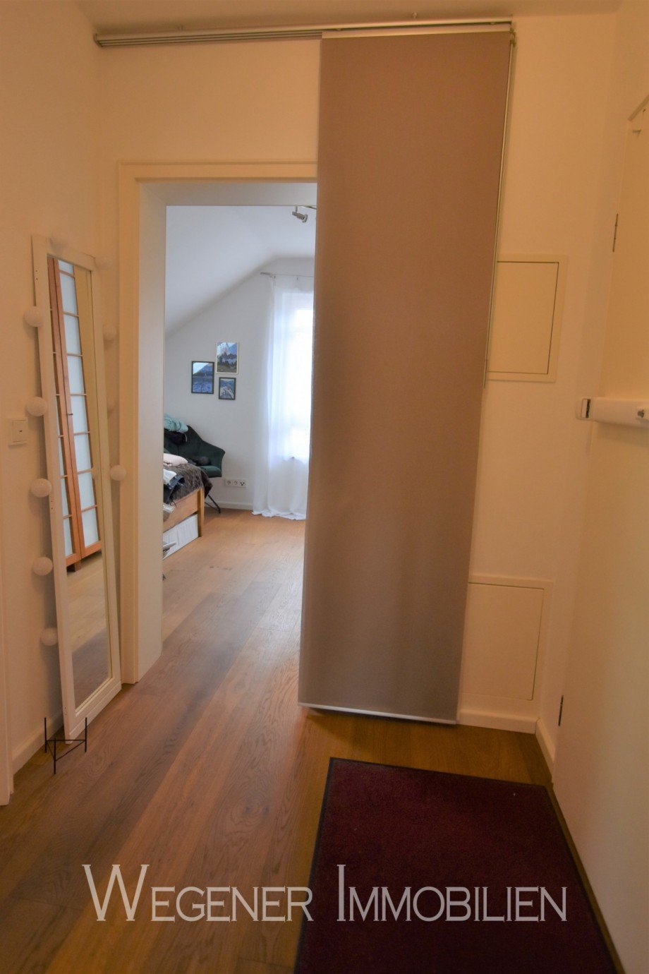 Eingang - Eichenparkett Dachgeschosswohnung M�nchen
