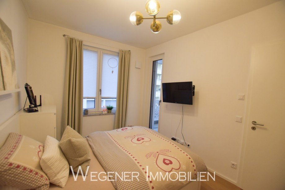 Schlafen Zugang Balkon Etagenwohnung M�nchen