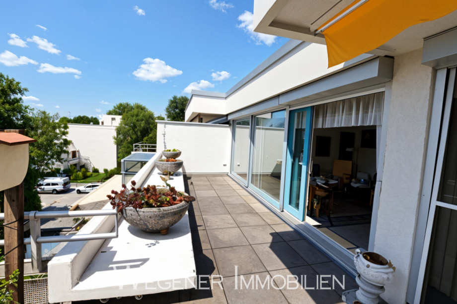 Gro�e Terrasse Dachgeschosswohnung Haar