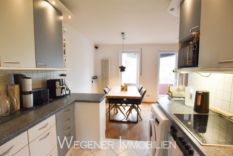 K�che mit EBK Etagenwohnung Poing
