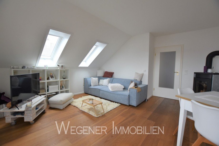Wohnen Eichenparkett Dachgeschosswohnung M�nchen