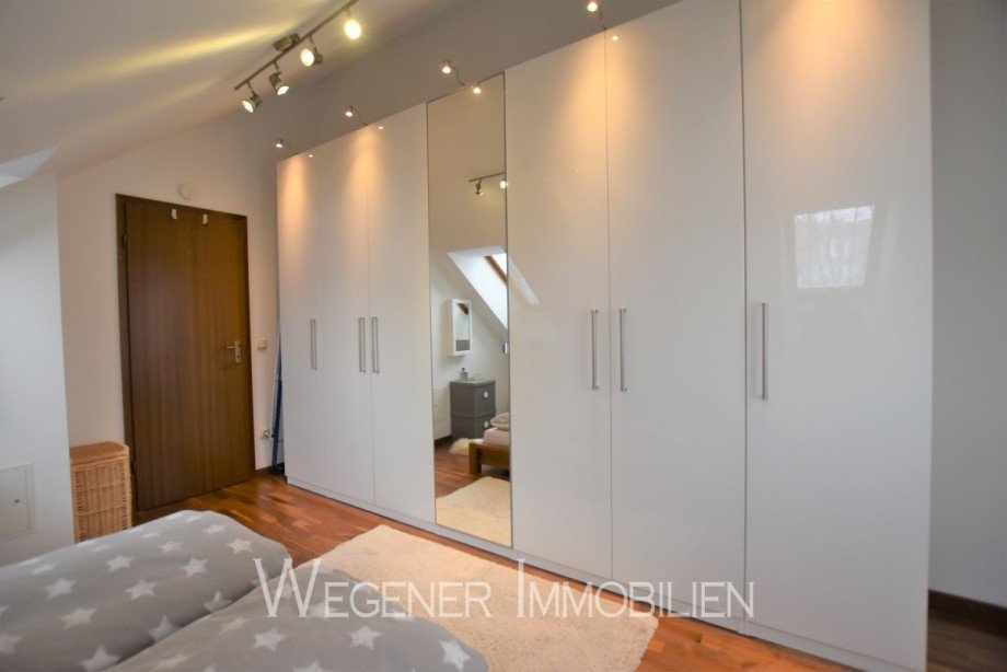 Schlafen_ Dachgeschosswohnung M�nchen