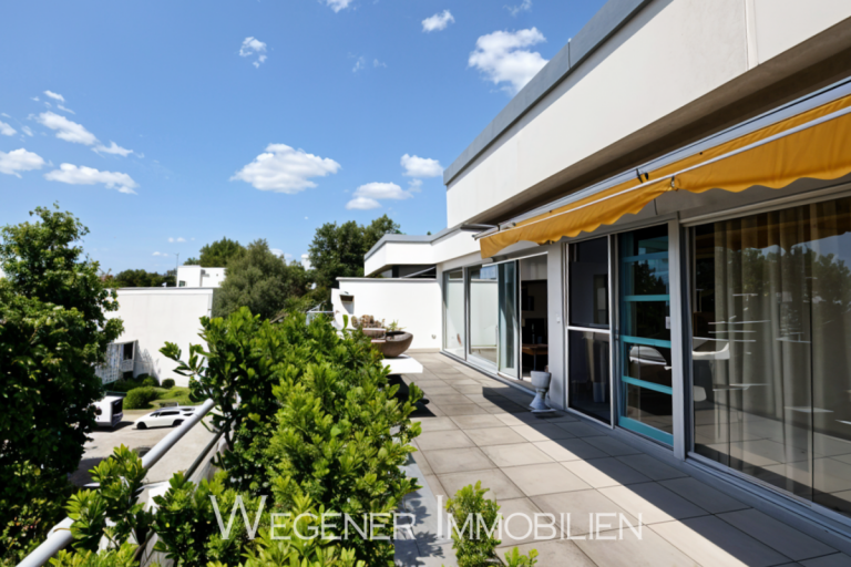 Terrasse O / W Haar Dachgeschosswohnung *** Helle 3-Zi-Terrassenwohnung mit TG-Einzelstell in guter Lage Haar ***