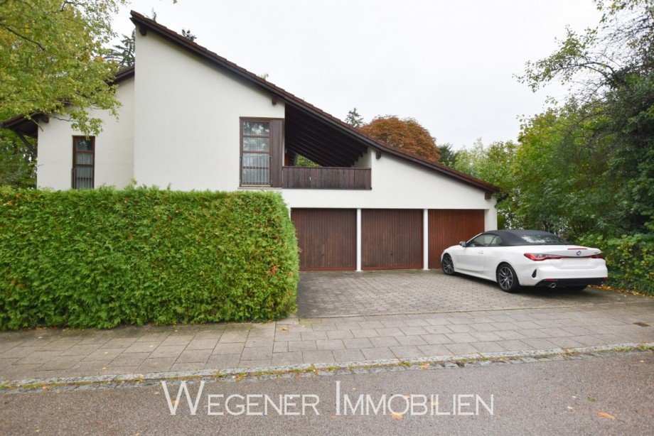 Ansicht Garage Maisonettewohnung Ottobrunn