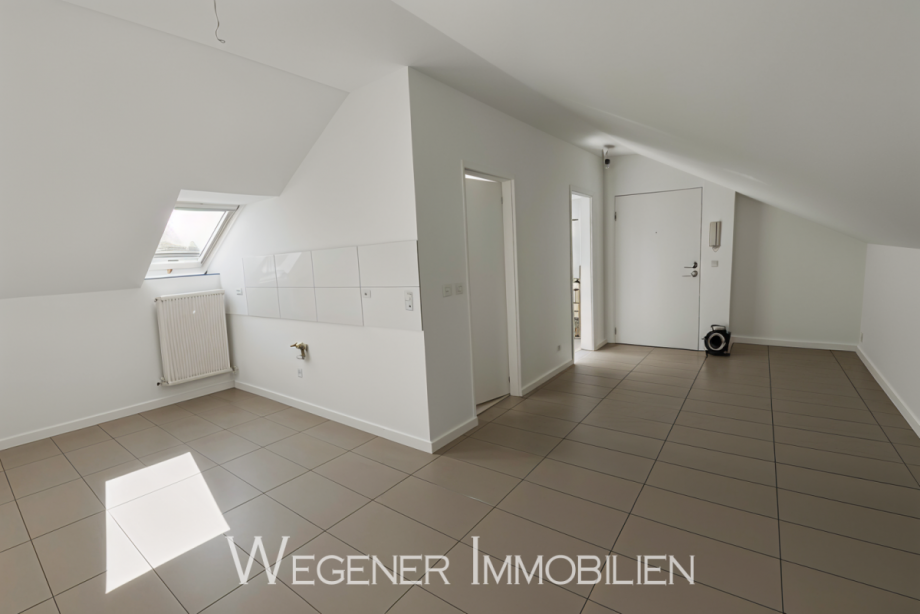 Blick K�che Eingang Loft-Studio-Atelier M�nchen