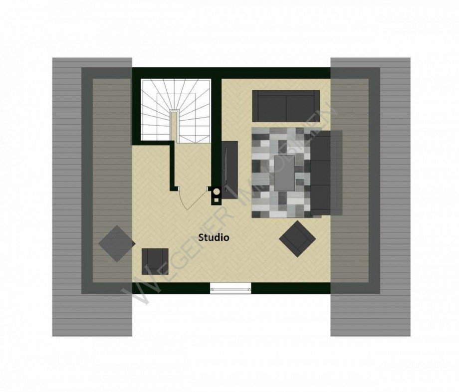 Grundriss DG Doppelhaush�lfte Vaterstetten