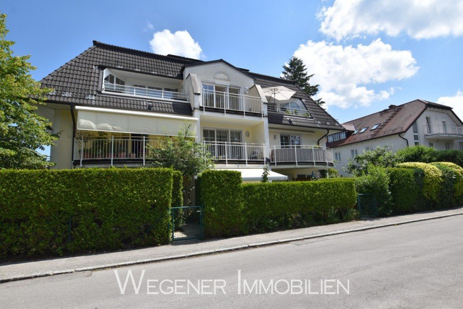 Hausansicht Maisonettewohnung M�nchen