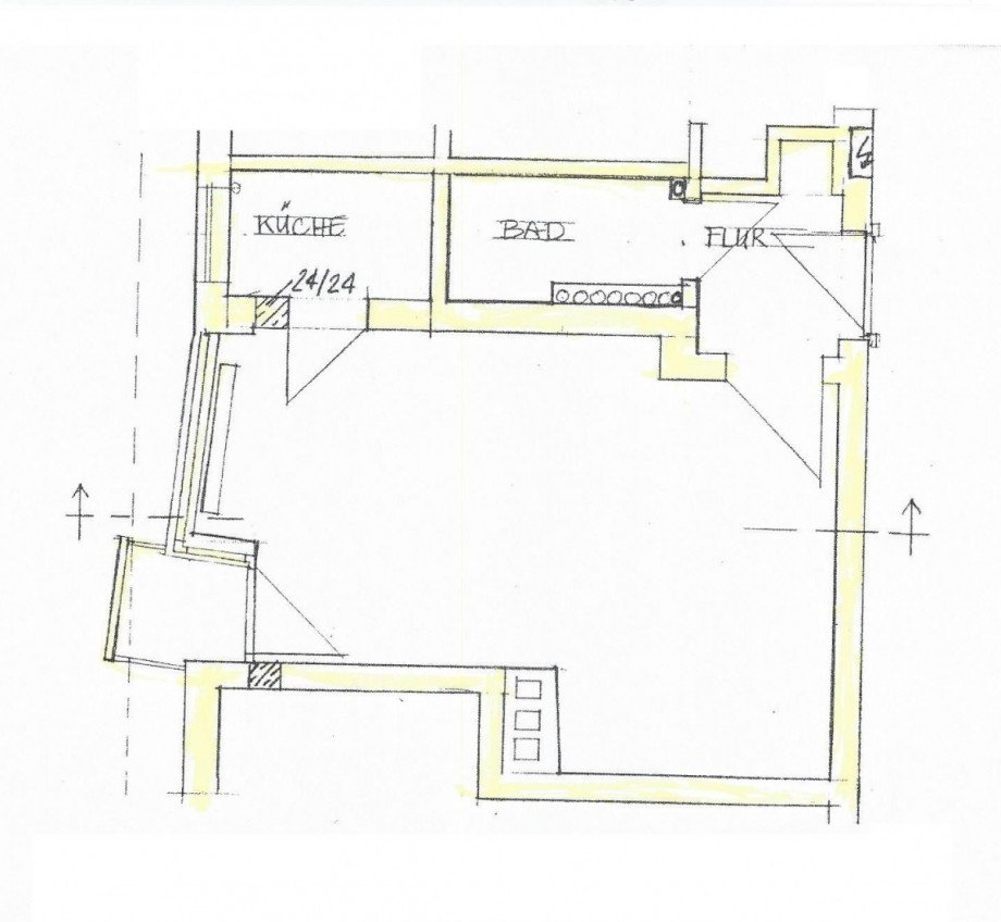 Grundriss Etagenwohnung M�nchen