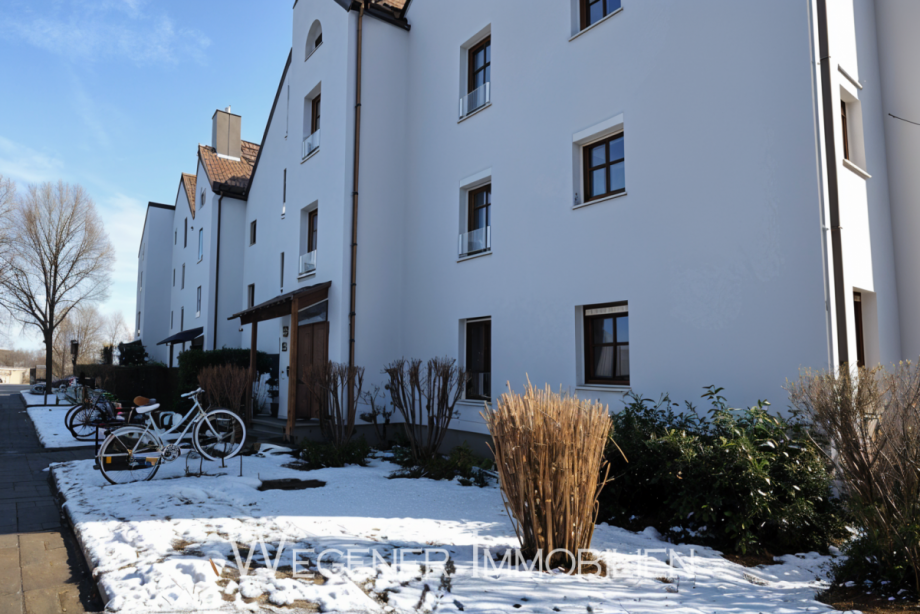 Aussenansicht Dachgeschosswohnung Kirchheim bei M�nchen