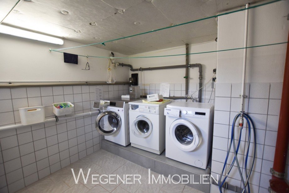 Waschk�che Dachgeschosswohnung Haar