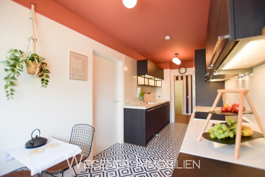 K�che mit EBK Sitzecke Etagenwohnung Haar