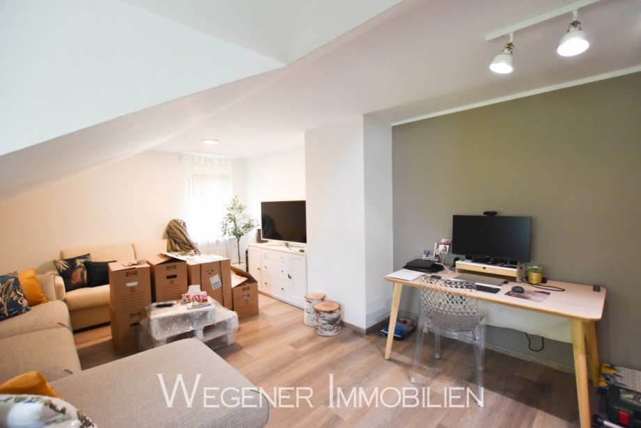 Wohnzimmer Dachgeschosswohnung Haar