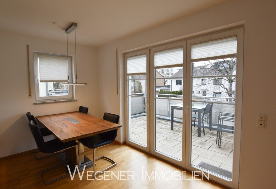 Essbereich Zugang Balkon Etagenwohnung M�nchen