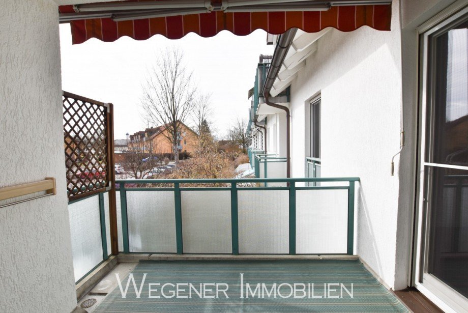 S�d-West Balkon Etagenwohnung Markt Schwaben