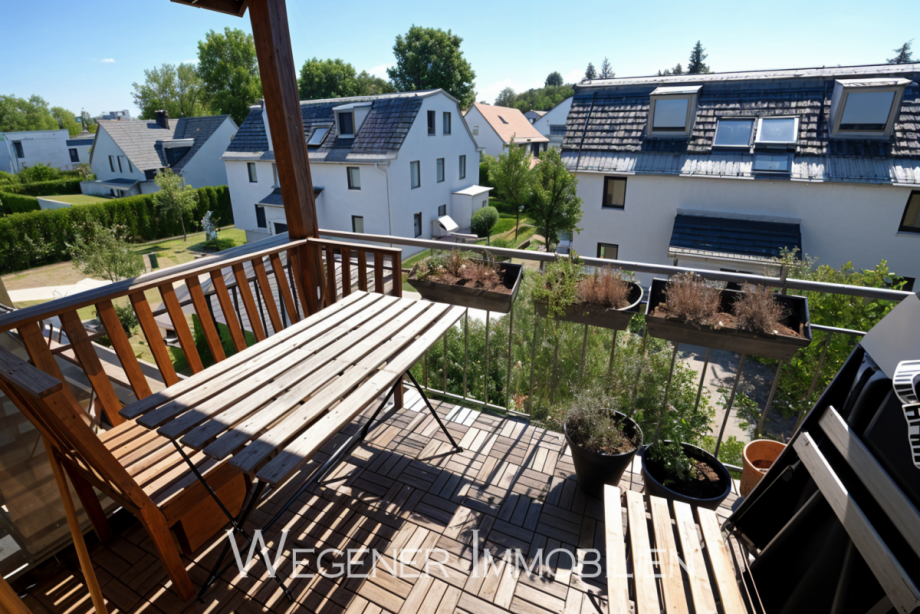 SW_Balkon Dachgeschosswohnung M�nchen