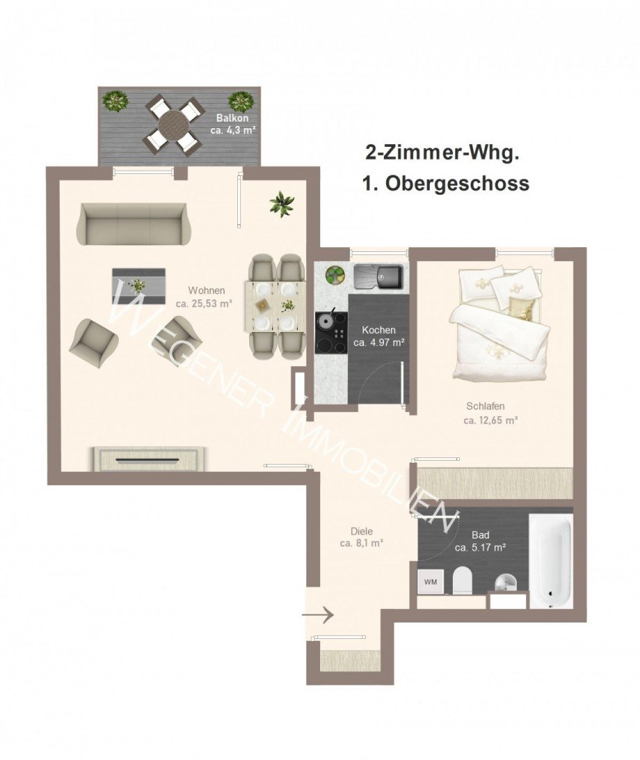 Grundriss_Bsp.-M�blierung Etagenwohnung Vaterstetten