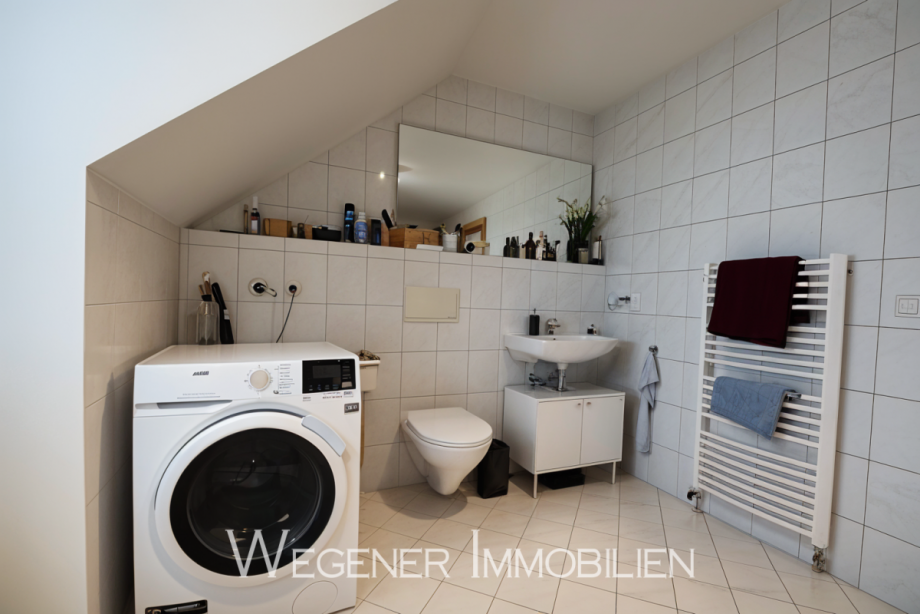 Bad mit WMA Dachgeschosswohnung M�nchen