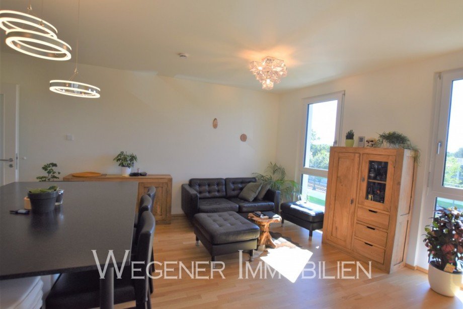 Wohnzimmer Dachgeschosswohnung Haar
