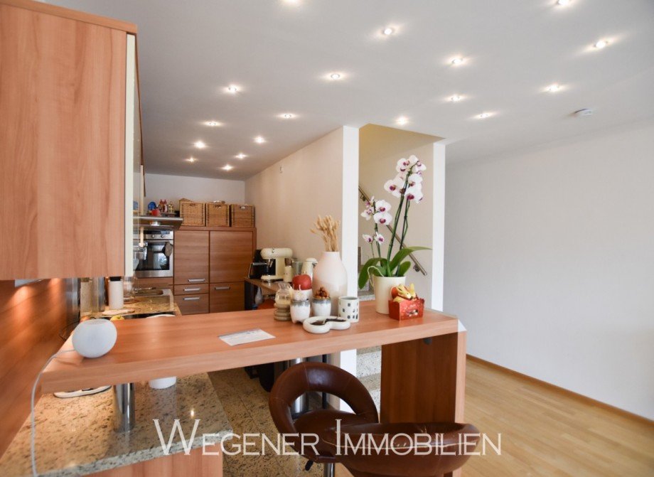 K�che mit Theke Maisonettewohnung M�nchen