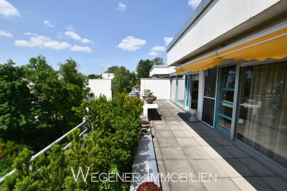 Terrasse Dachgeschosswohnung Haar