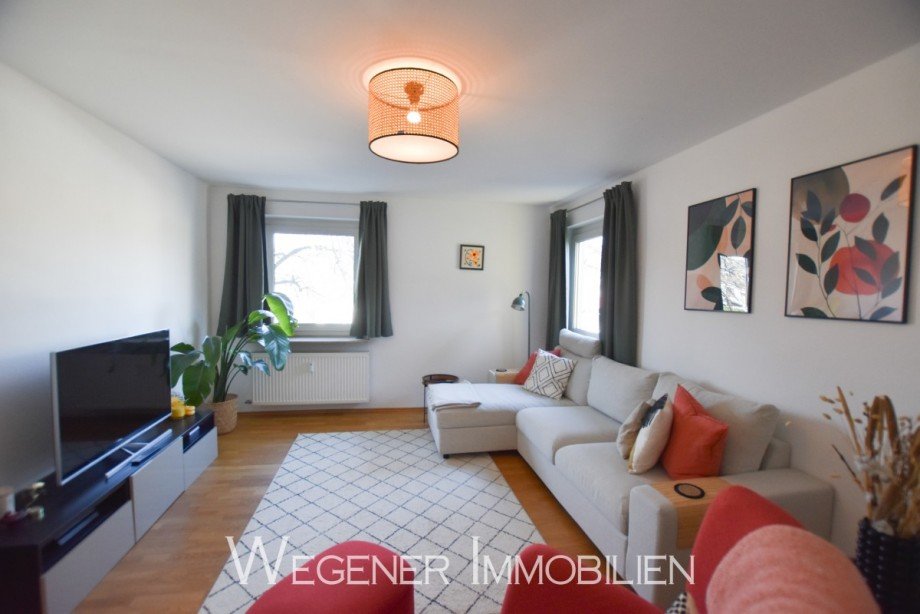 Wohnzimmer Etagenwohnung M�nchen