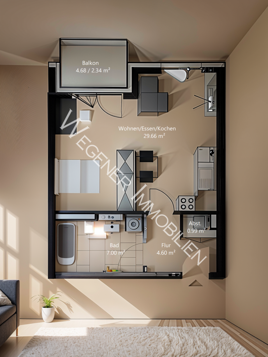 Grundriss_Bsp.M�blierung Etagenwohnung Haar