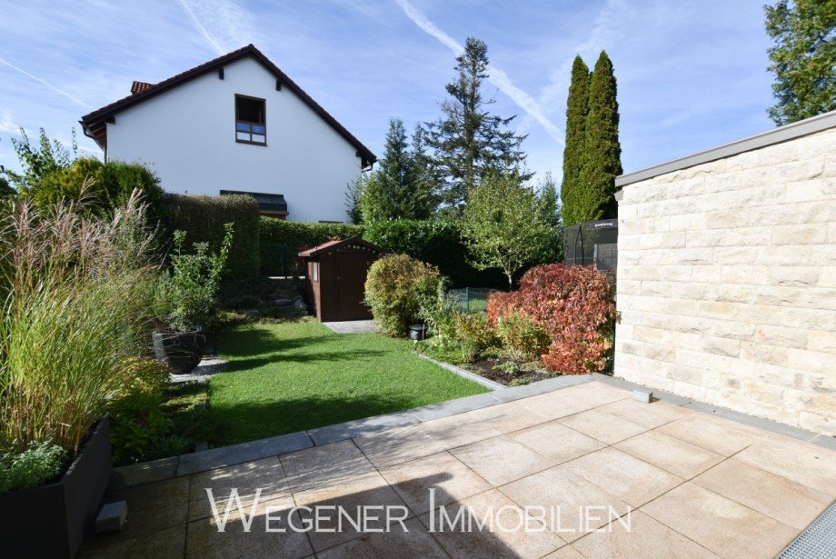West-Terrasse Reihenmittelhaus Taufkirchen