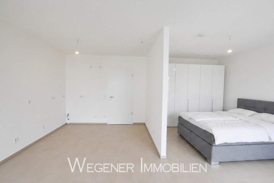 Visualisierung Schlafbereich Etagenwohnung Haar