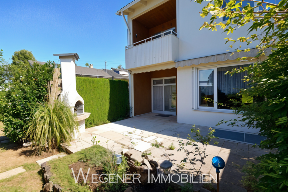 Terrasse Doppelhaush�lfte Neubiberg