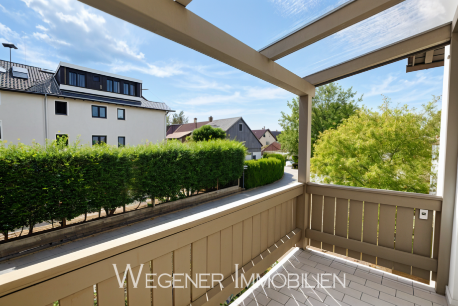 Balkonblick_Ringweg Etagenwohnung Vaterstetten