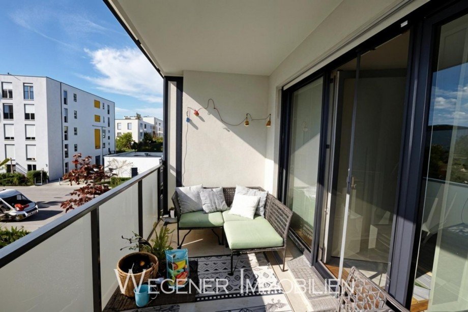 S�d-Balkon Etagenwohnung M�nchen