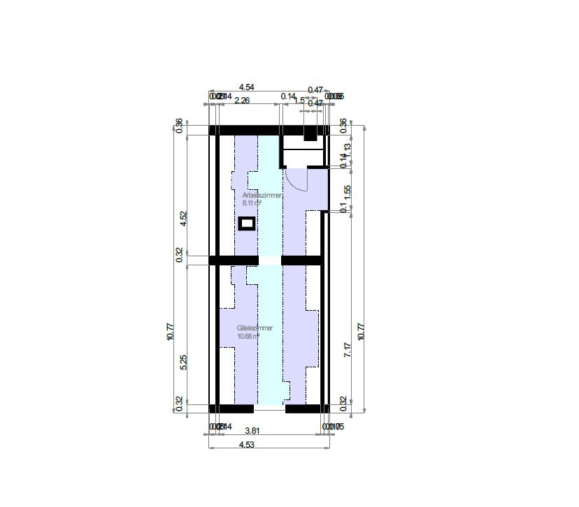 Grundriss DG Doppelhaush�lfte M�nchen